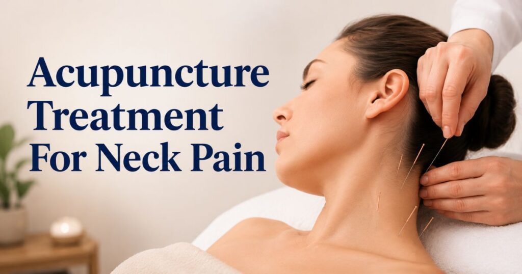 acupuncture treatment for neck pain